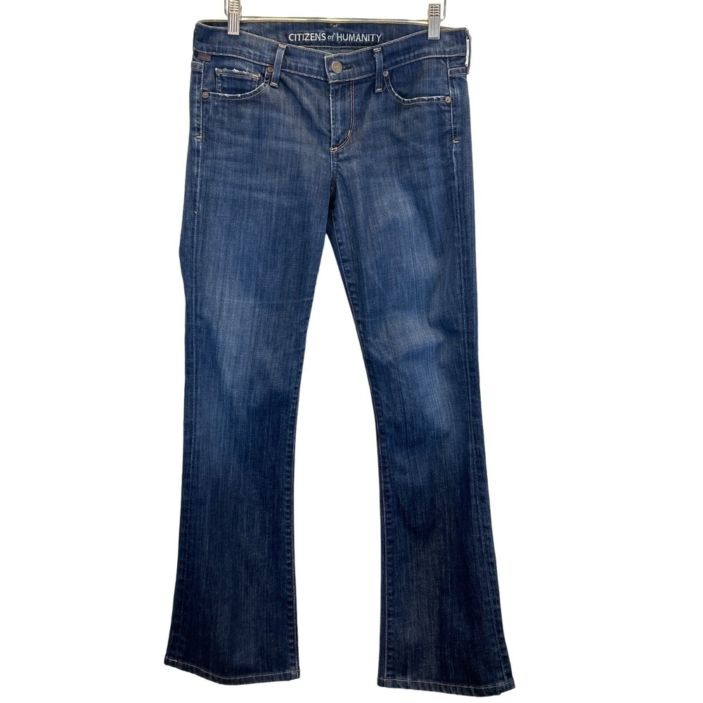 Citizens of Humanity Jeans Womens 28 Blue Denim Kelly Low Rise Boot Cut